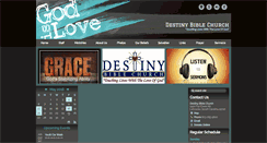 Desktop Screenshot of destinybiblechurch.org
